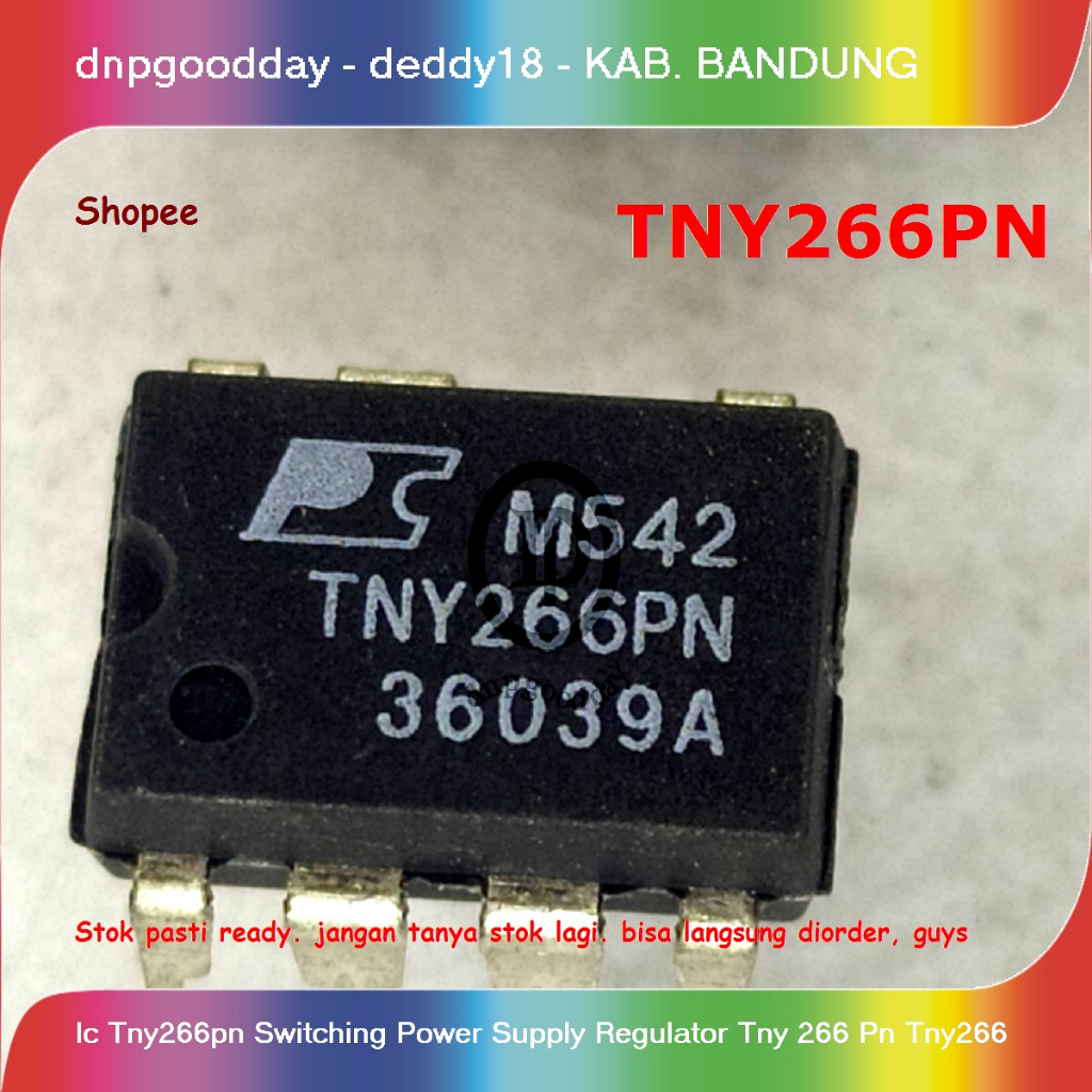Jual Ic Tny266pn Switching Power Supply Regulator Tny 266 Pn Tny266 ...