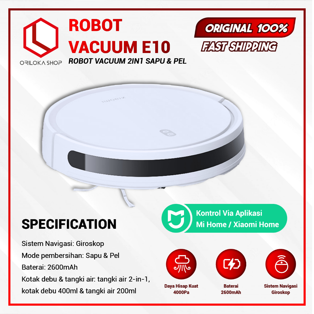 Cleaning Robot Xiaomi Home Cleaner Jual Xiaomi Mi Robot
