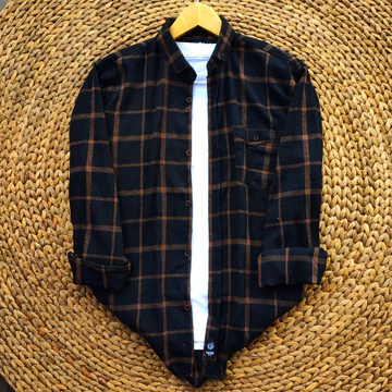 Kemeja Flanel Pria Lengan Panjang Motif Kotak Kuwalitas Premium