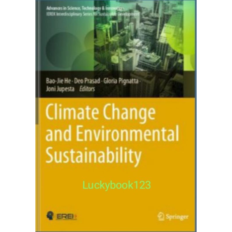 Jual Buku Climate Change And Environmental Sustainability | Shopee ...