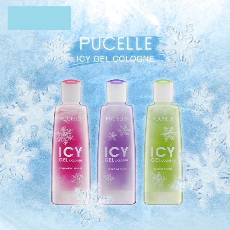 Jual Pucelle Icy Gel Cologne 100ml / parfum dengan aroma segar serta ...