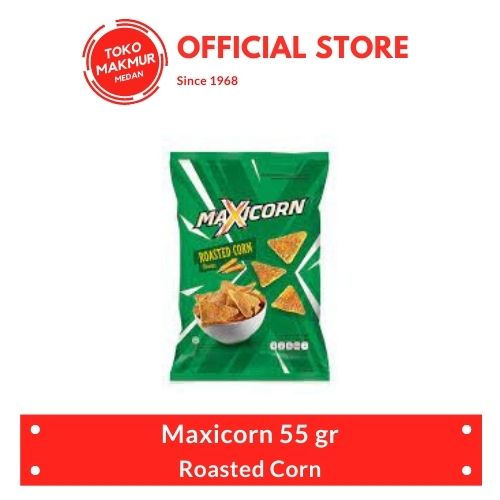 Jual KERUPUK MAXICORN ROASTED CORN 55 GR | Shopee Indonesia