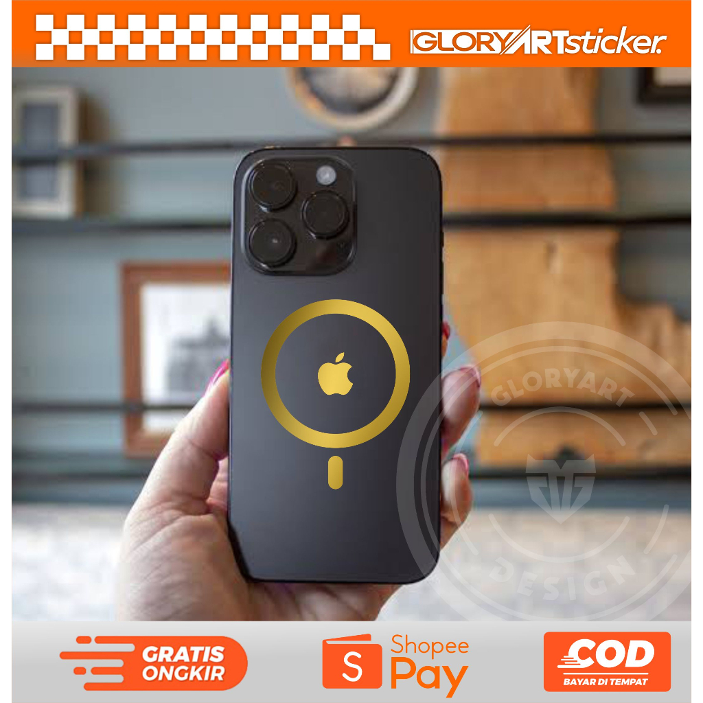 Jual Cutting Sticker Stiker Magsafe ip | Shopee Indonesia