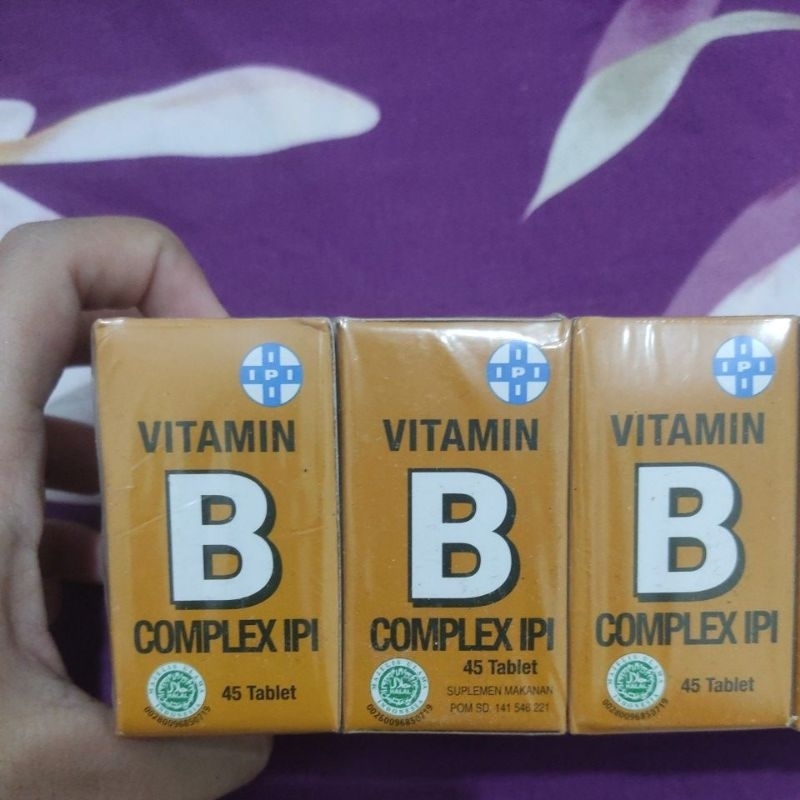 Jual IPI Vitamin B Complex Isi 45 Tablet | Shopee Indonesia