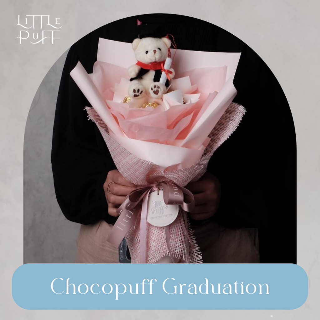 Jual [READY] Bouqet - Hadiah Wisuda - Graduation - Chocopuff- Little ...