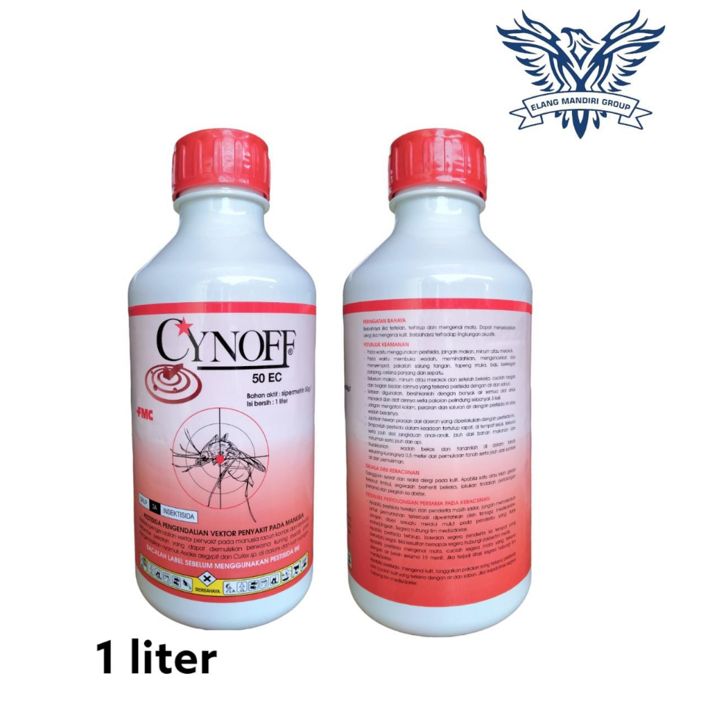 Jual Cynoff 50EC 1 Liter Insektisida Sipermetrin 50gr/lt Obat Nyamuk ...