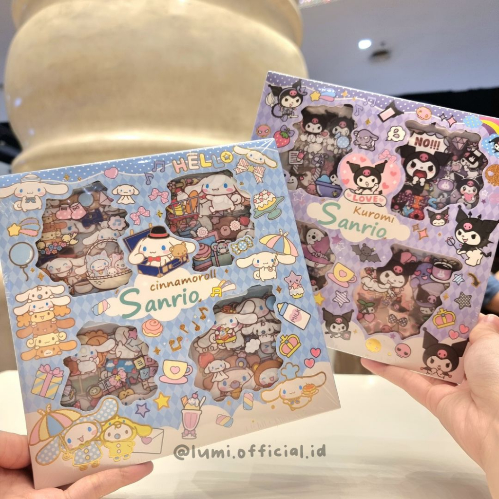 Jual Sticker Box Sanrio Isi 32 Kuromi My Melody Cinamorrol Cinnamoroll