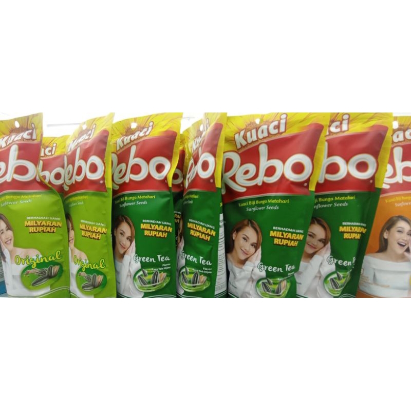 Jual Rebo Kuaci All Varian Rasa 150gr Shopee Indonesia