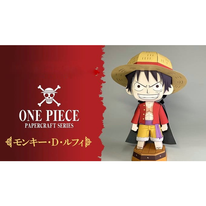 Jual Diy Papercraft Monkey D Luffy One Piece Shopee Indonesia