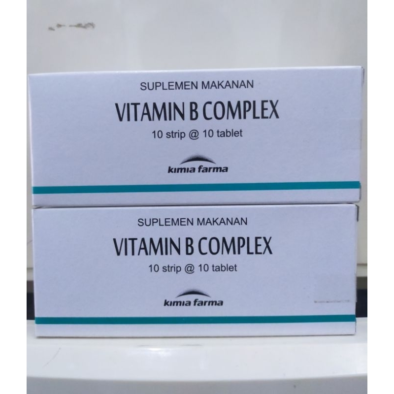 Jual Vitamin B Complex KF Per Box Isi 100 Tablet | Shopee Indonesia