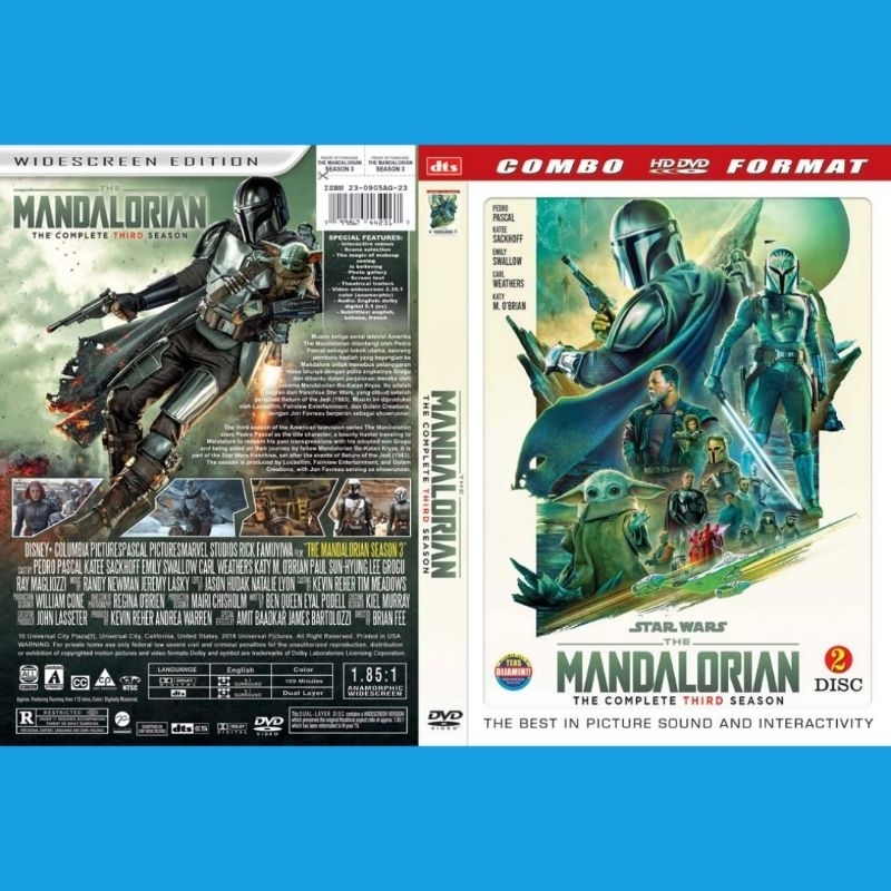 Jual DVD MANDALORIAN SEASON 3 .....(2 DISC) | Shopee Indonesia