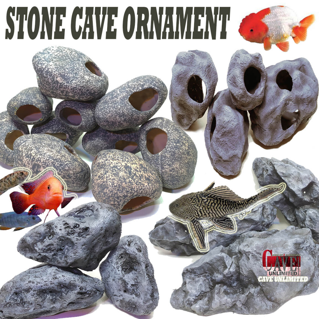 Jual ORNAMENTAL FISH CAVE RUMAH TEMPAT SEMBUNYI SARANG GOA TEMPAT ...