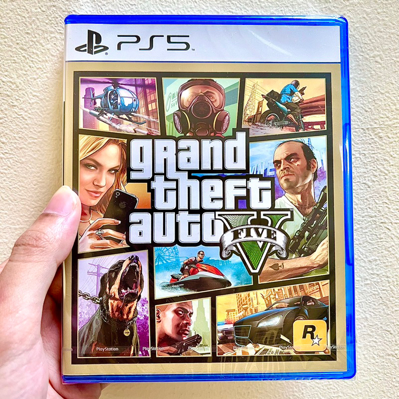 Jual Grand Theft Auto V Ps5 Original Sony Playstation Kaset Ps5 GTA 5 ...