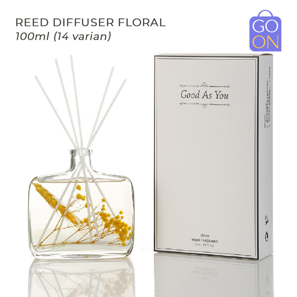 Jual Reed Diffuser Floral 100ml - Pewangi Ruangan Bunga - Aromatherapy ...
