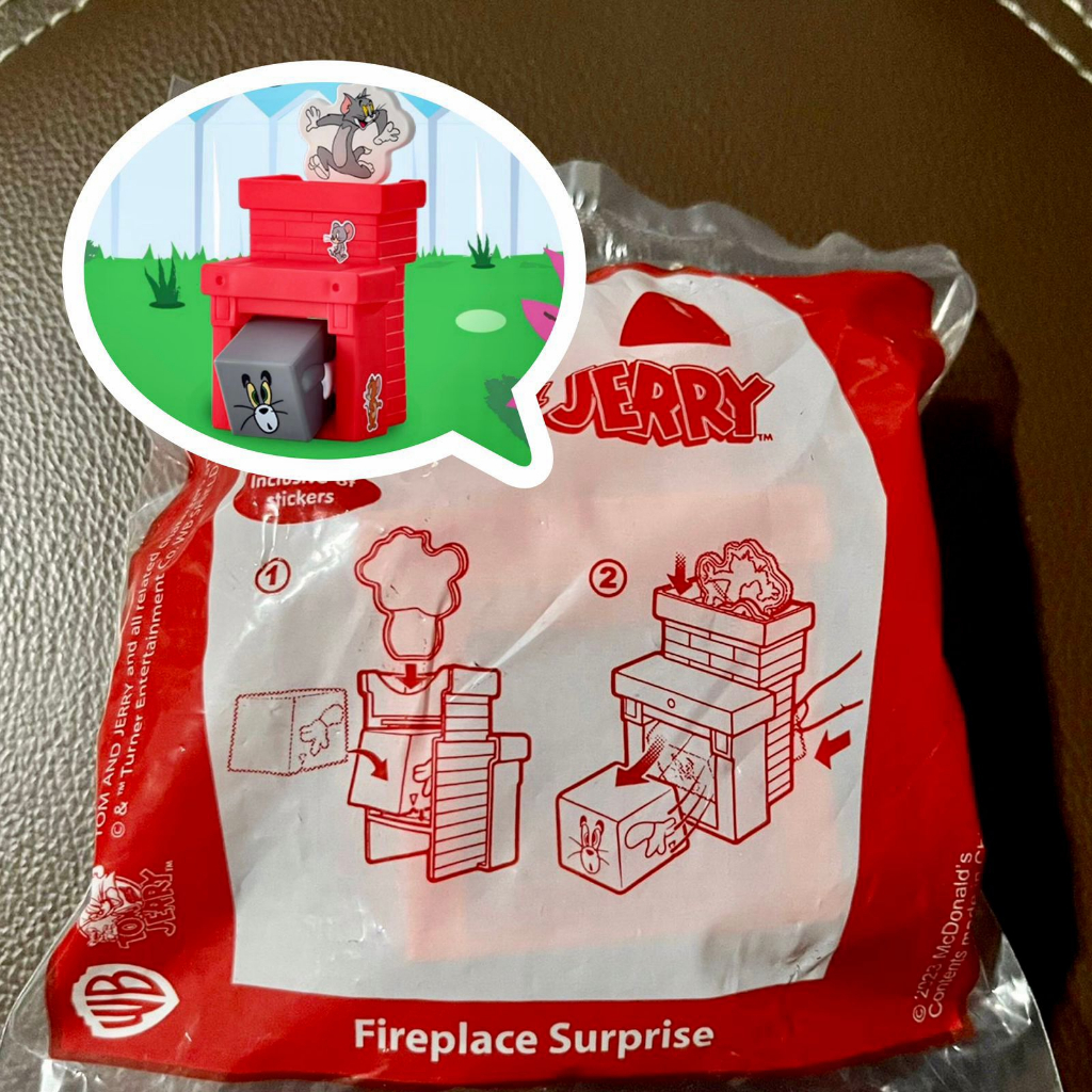 Jual Happy meal mcd tom and jerry jery dan the super mario bros movie