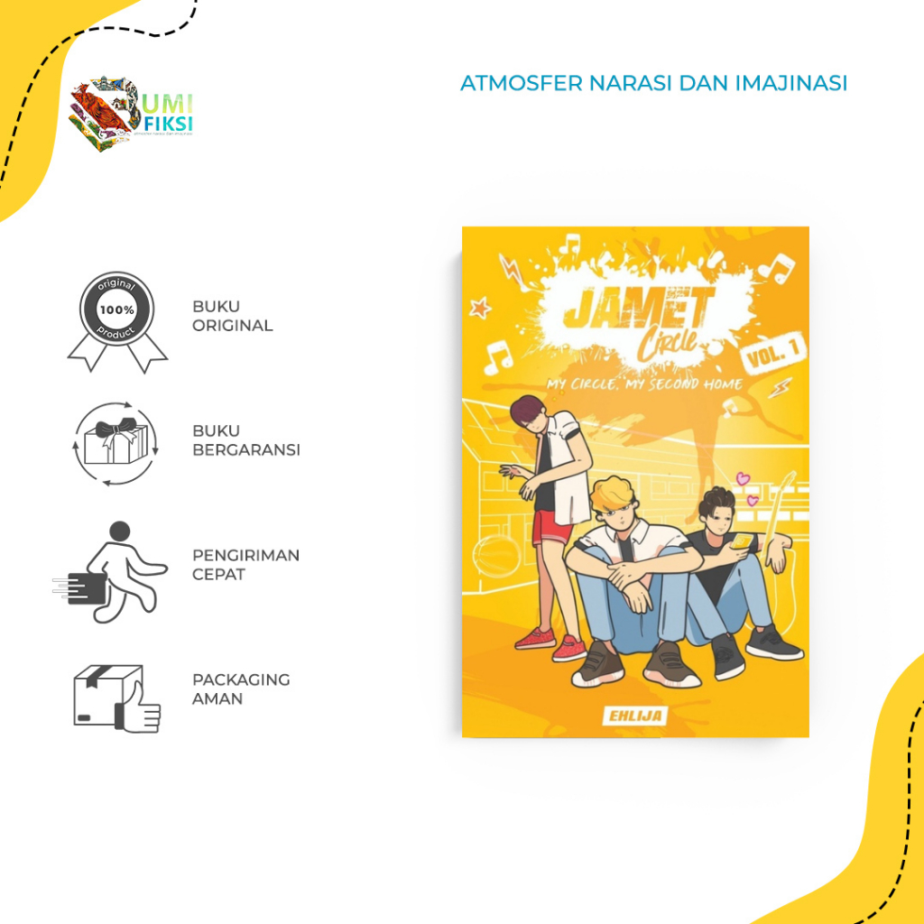 Jual Buku Novel Jamet Circle Vol. 1 - Ehlija - Akad - Bumifiksi ...