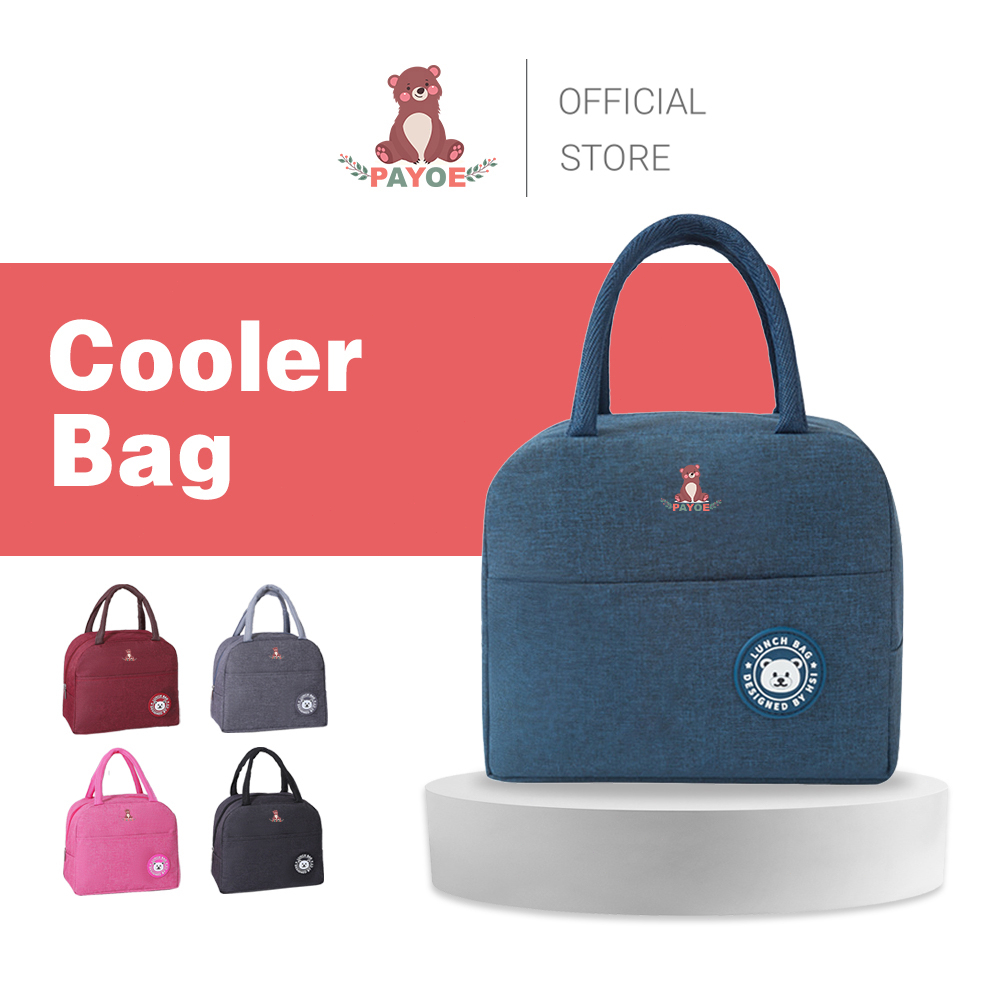 Thermo-Lunchtasche Für Damen & Herren – Isolierte Picknicktasche Mit Netztasche, Perfekt Für Die Arbeit