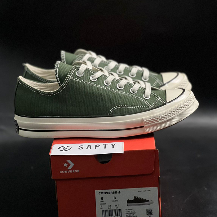 All Star Green Converse 7s CONVERSE ORIGINAL 100 SEPATU PRIA