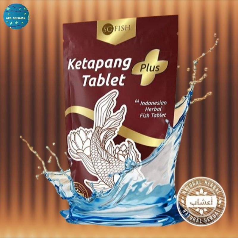 Jual SG Fish Ketapang Tablet Plus Vitamin C 225gr Untuk Kura/Ikan ...