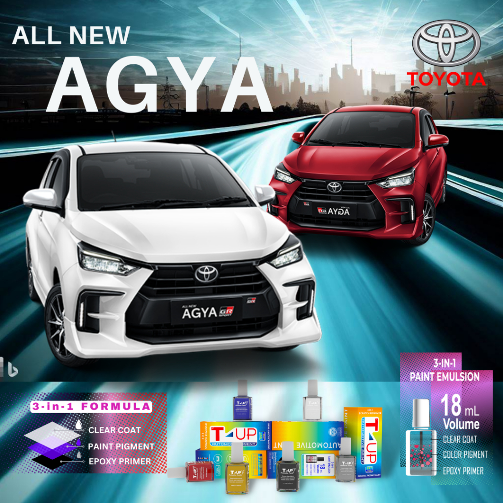 Jual Cat Oles T Up Khusus Toyota New AGYA 2023 Shopee Indonesia