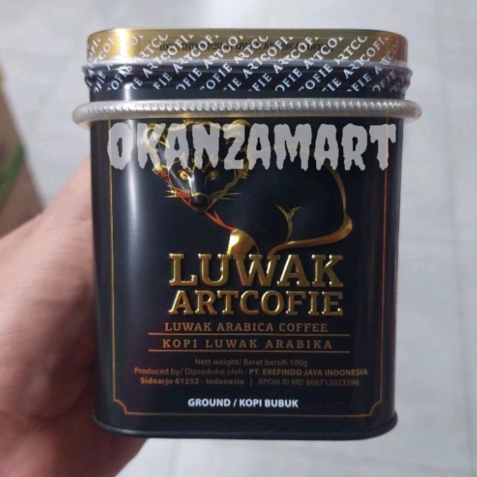 Jual Artcofie Luwak Arabica Dua Varian Ground Whole Bean Gr Shopee Indonesia