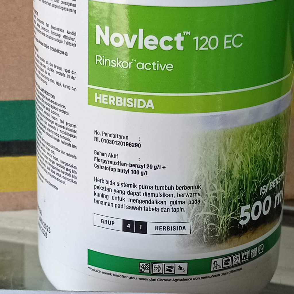 Jual Novlect 120 EC 500 Ml - Herbisida Selektif Padi | Shopee Indonesia