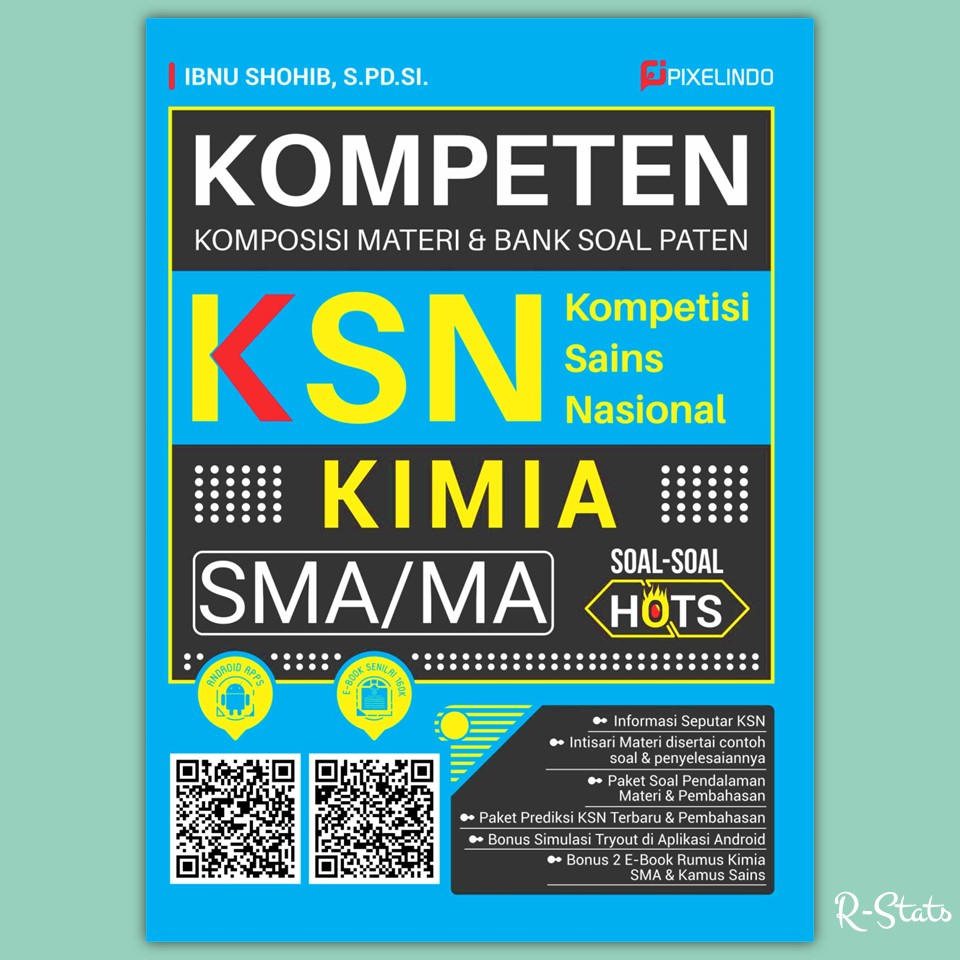 Jual Buku Soal Olimpiade Kimia SMA Latihan Soal Dan Pembahasan OSN KSN ...