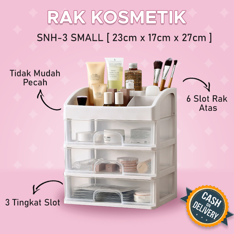 Jual World Home Rak Kosmetik Laci Susun Rak Tempat Kosmetik Serbaguna Rak Makeup Organizer Rak