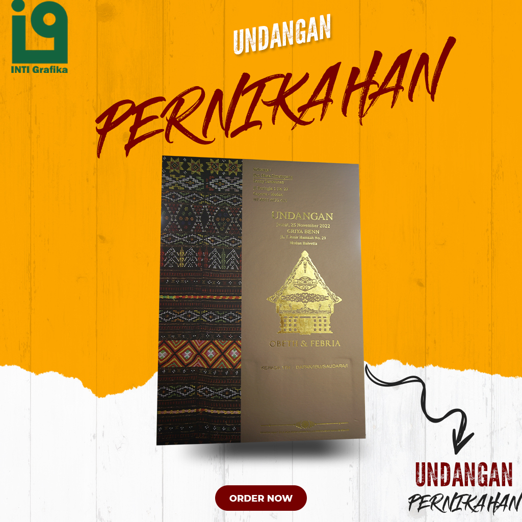 Jual Undangan Adat Batak | Shopee Indonesia