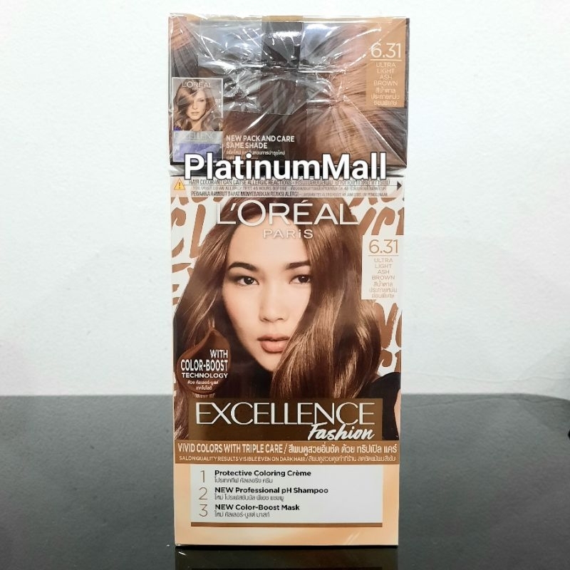 Jual Loreal paris hair color EXCELLENCE CREME / pewarna rambut triple