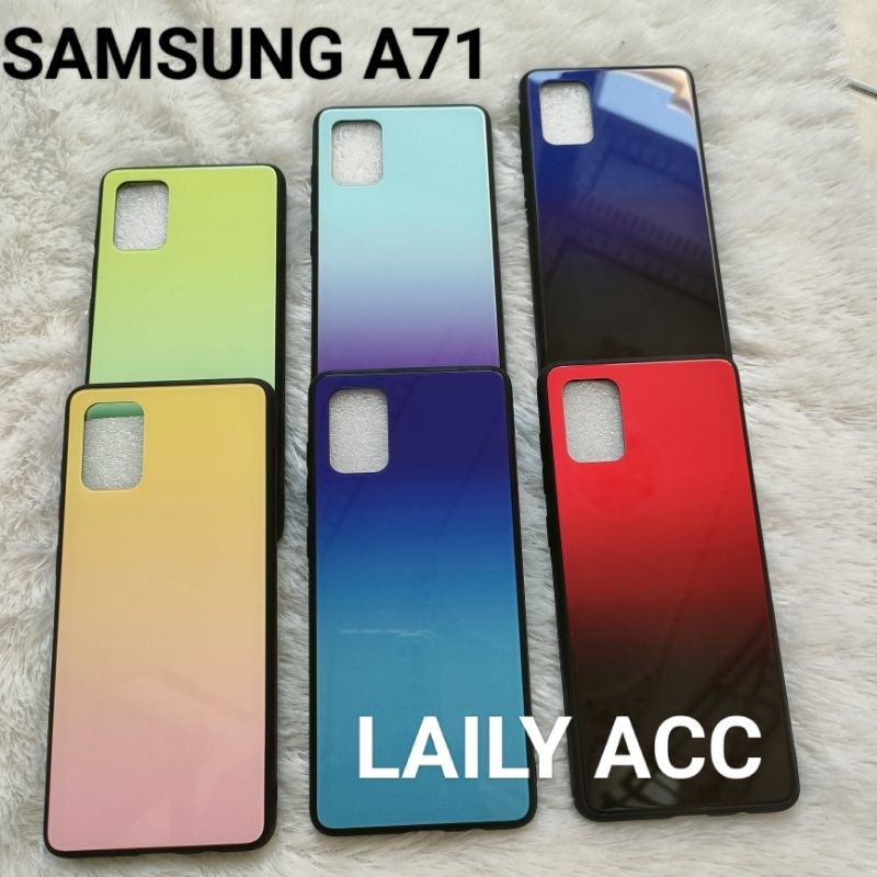 Jual Softcase Metallic Bahan lebih bagus SAMSUNG A71 4G Glossy