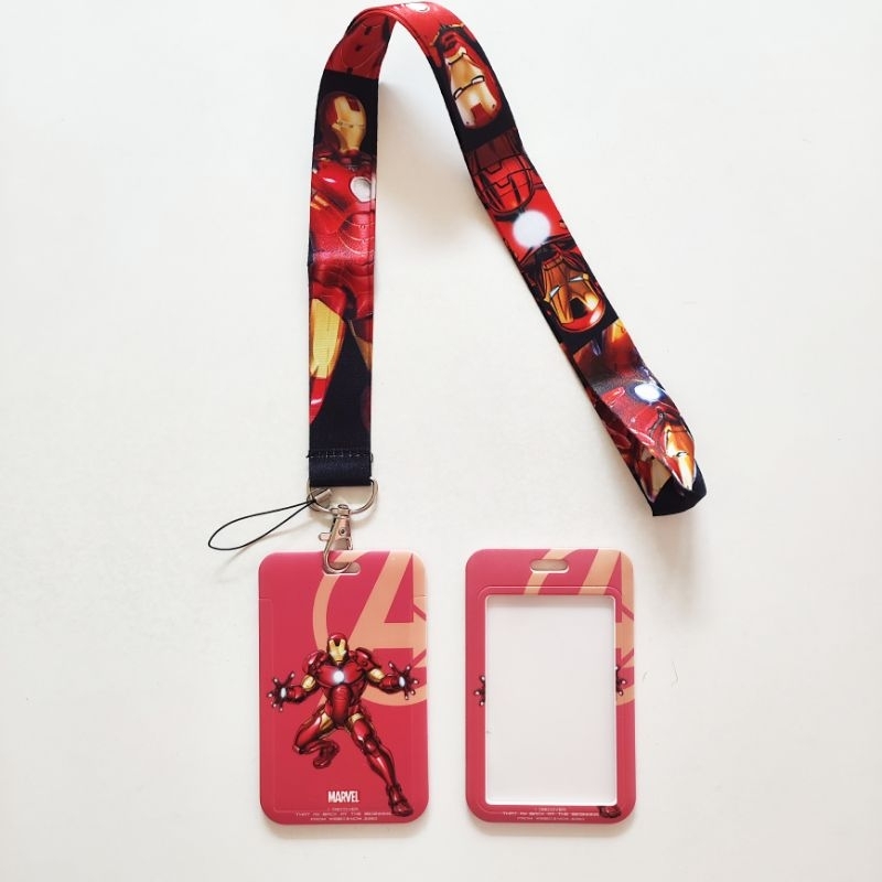 Jual ID Card Holder Name Tag Lanyard / Kalung Kartu Identitas Superhero ...
