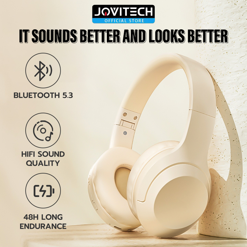 Jual Jovitech Headphone Bluetooth Wireless Earphone Bluetooth Hifi