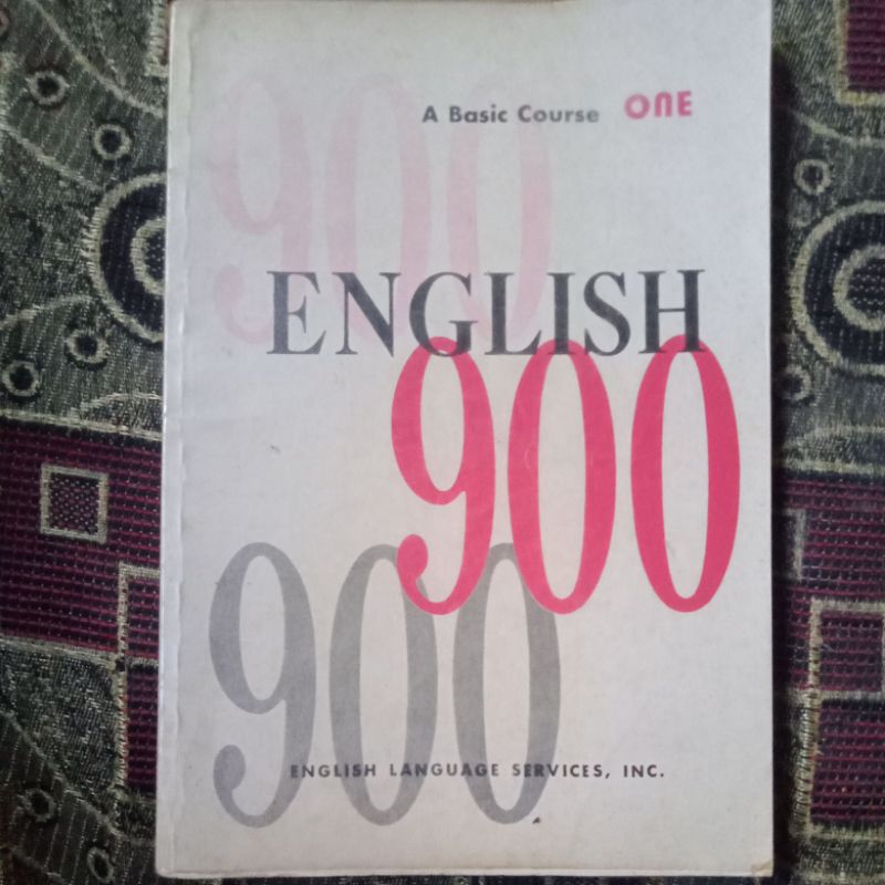 Jual Buku English 900 Book One A Basic Course One Buku Klasik Jadul