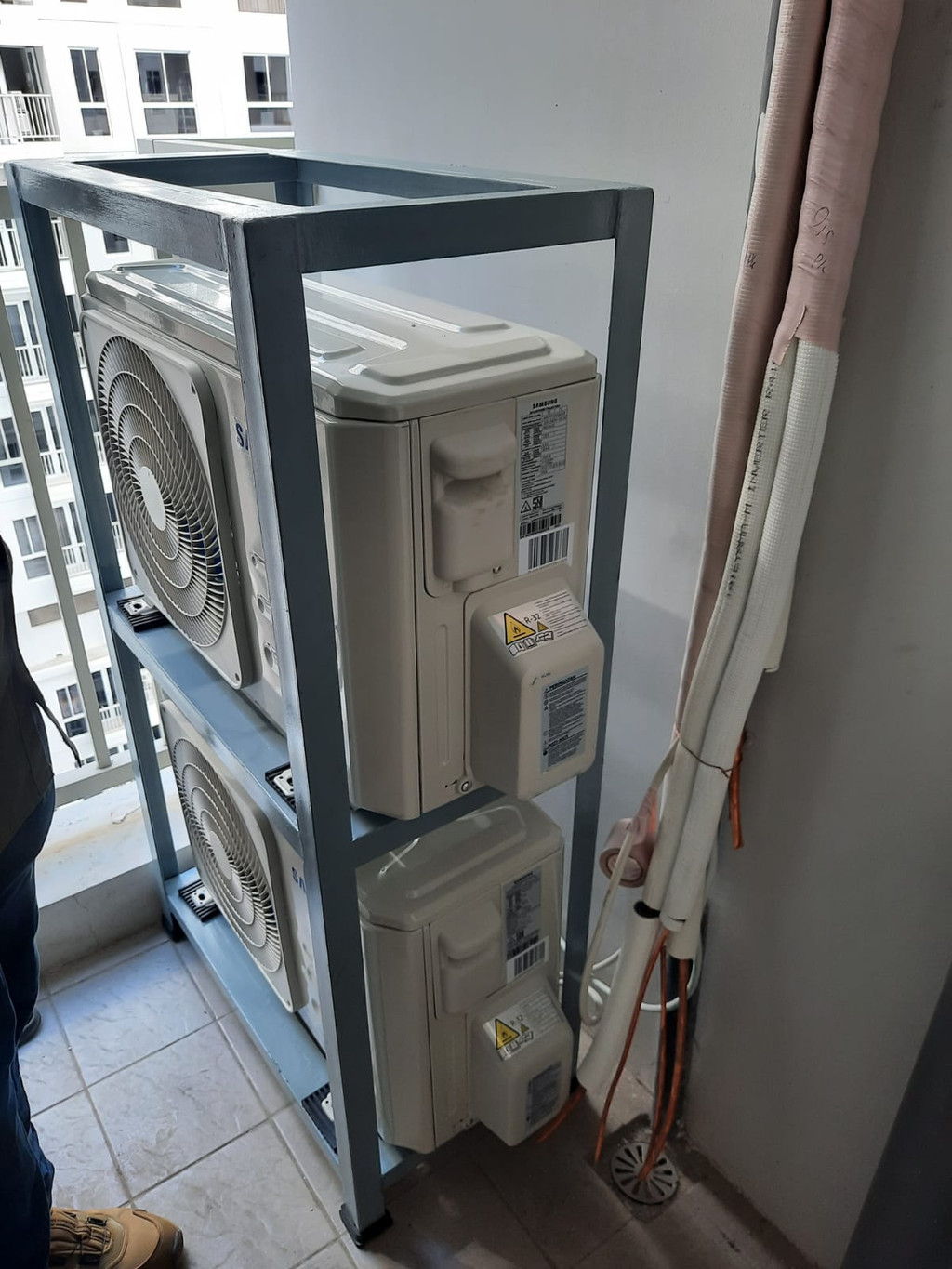 Jual Rak dudukan outdoor AC / Bracket AC / Breket dudukan ac / rak ...
