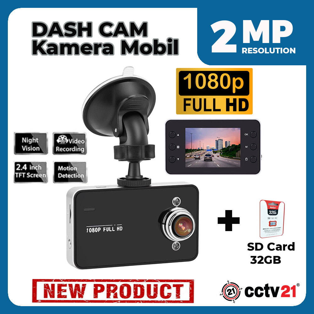 Jual DASH CAM Kamera Mobil 1080P 2MP Blackbox DVR CAR Night Vision ...