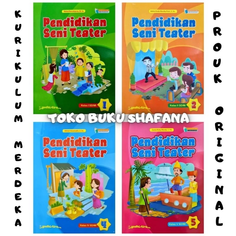 Jual Buku Pendidikan Seni Teater Kelas 1 2 4 5 Sd Mi Yudhistira