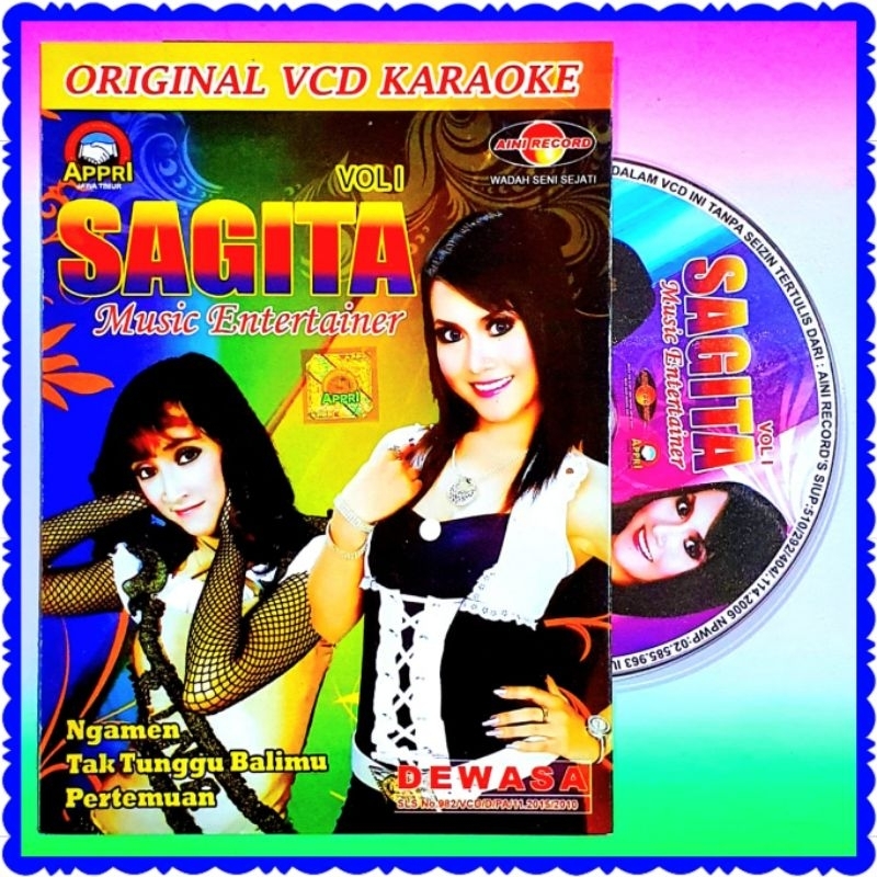 Jual Kaset Vcd Lagu Sagita Bisa Karaoke Vocal On Of Aktif Kaset Vcd Sagita Kaset Sagita Kaset