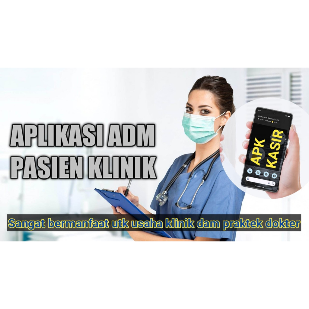 Jual Aplikasi Adm Pasien Klinik Rumah Sakit Aplikasi Pengelolaan Data Pasien Aplikasi Kasir 7931