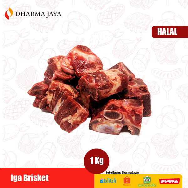 Jual Iga Brisket Sapi Tulang Iga Muda 1kg Shopee Indonesia