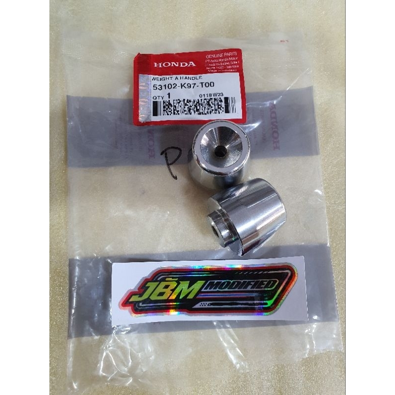 Jual Jalu Bandul Stang Pcx Chrome Original Honda Universal All Motor Shopee Indonesia