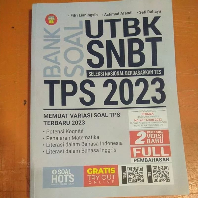 Jual BUKU BANK SOAL UTBK SNBT TPS 2023 | Shopee Indonesia