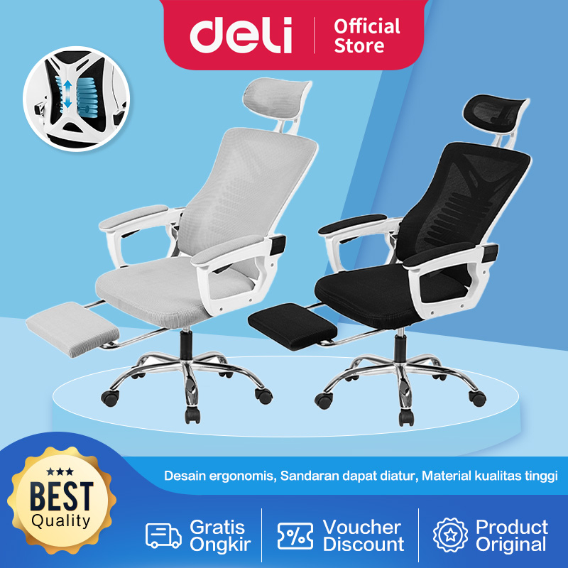 Jual Deli Furniture Office Chair Kursi Kantor Kursi Kerja Jaring