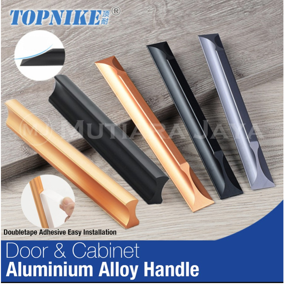 Jual TARIKAN Laci Handle Gagang Pintu Lemari Tempel Aluminium KZK ...