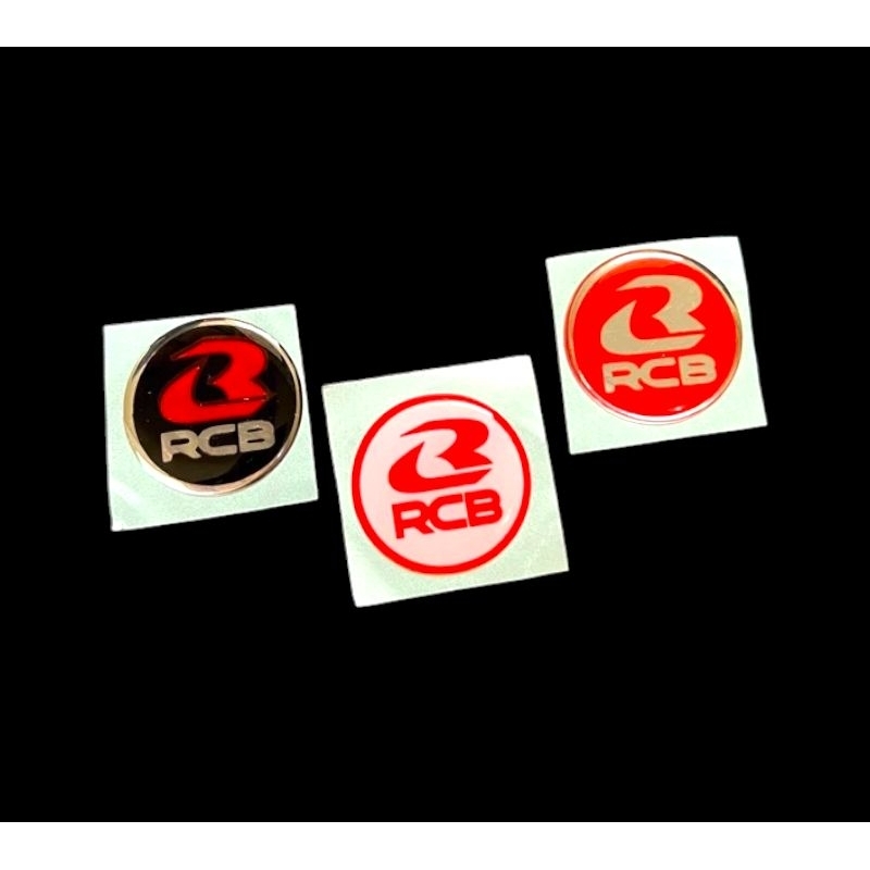 Jual Sticker Emblem KALIPER Stiker Emblem RCB Timbul | Shopee Indonesia