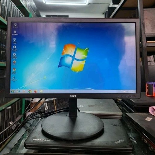 Jual MONITOR LED SPC HDMI 19 INCH WIDE SCREEN MURAH LEBAY Shopee