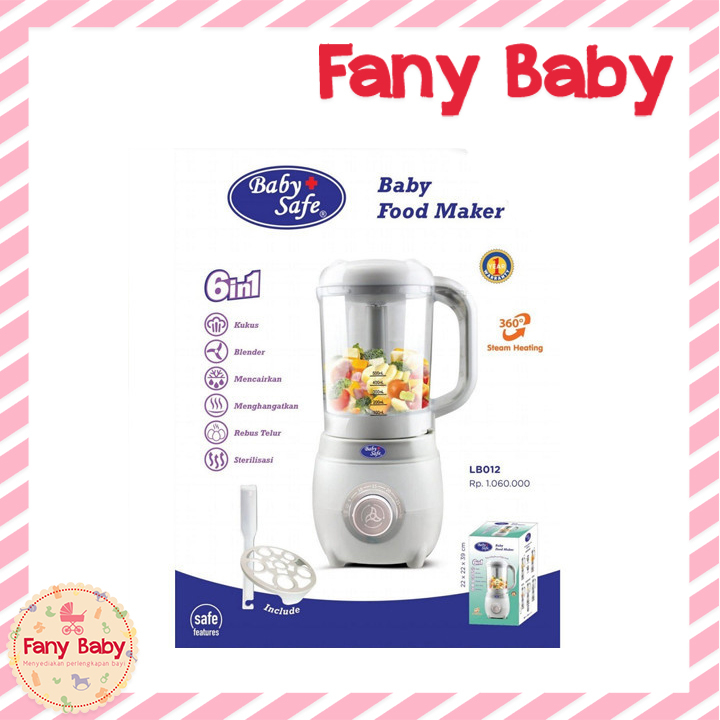 Jual BABY SAFE BABY FOOD MAKER 6IN1 / LB012 Shopee Indonesia