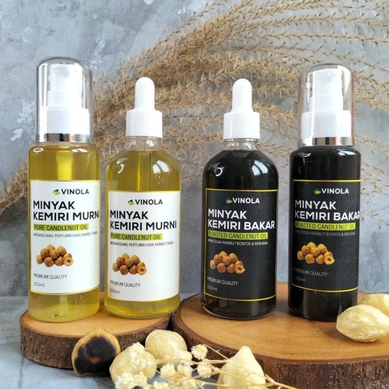 Jual Candlenut Oil / Minyak Kemiri Murni / Minyak Kemiri Bakar 100 ML