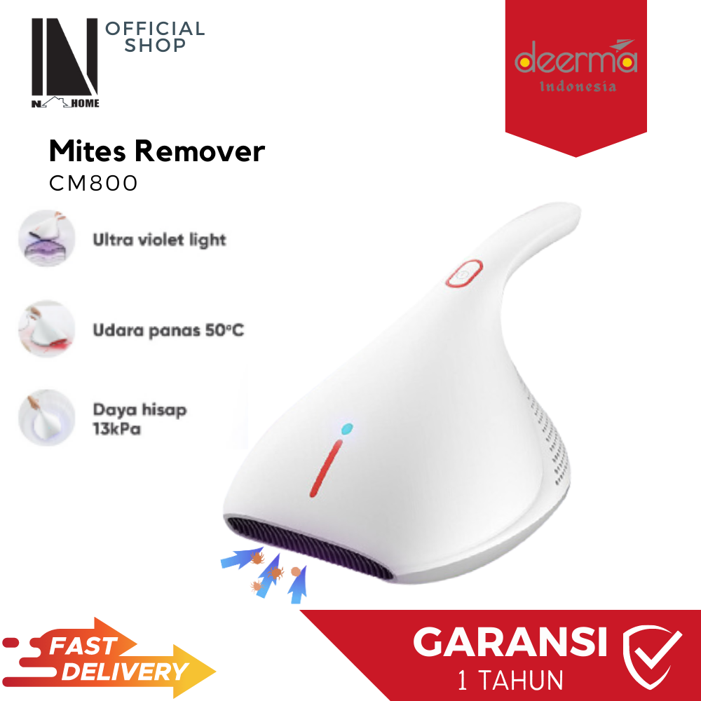 Jual DEERMA CM800 Vacuum Cleaner Antidust Mites Remover Dengan UV