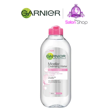 Garnier Micellar Water 400ml Rose Pink Salicylic Vit C Biphase Gdlb01